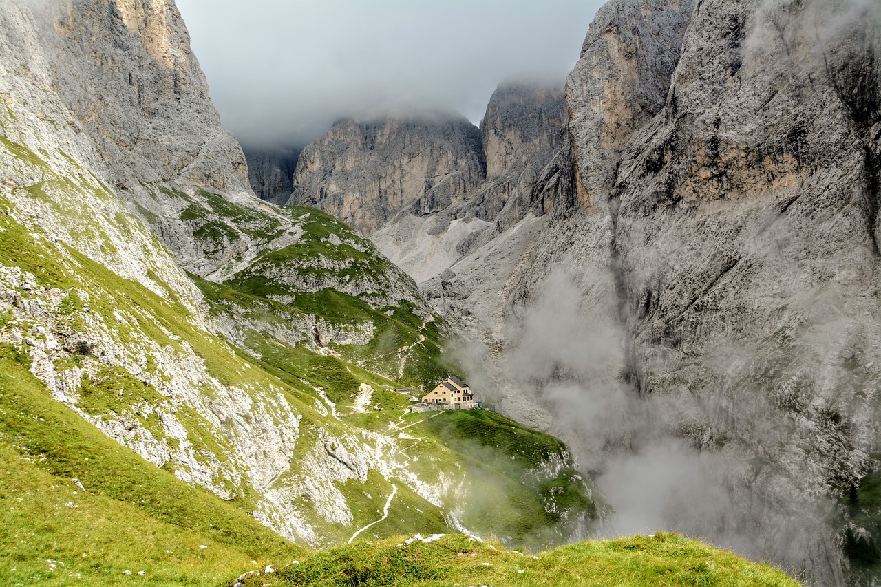 Arrampicata sulle Dolomiti