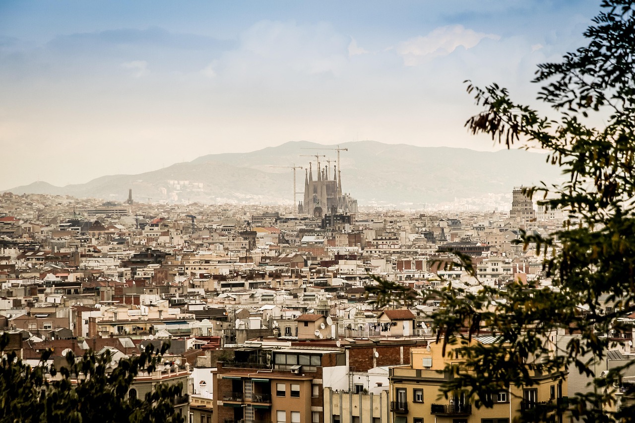 Vista su Barcellona