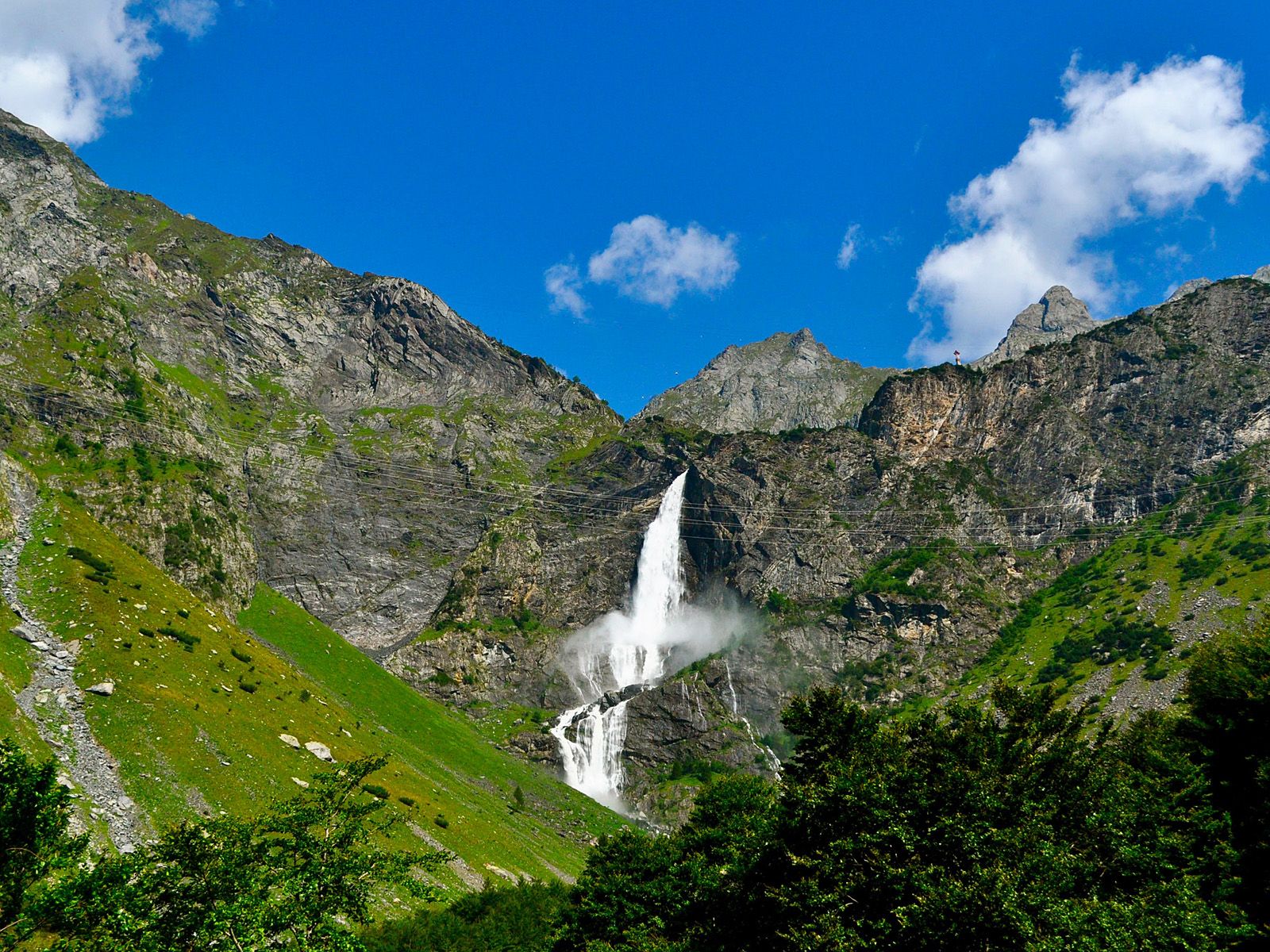 Escursione alle Cascate del Serio