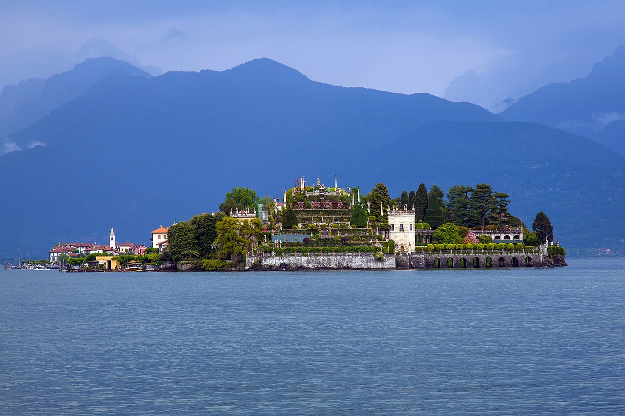 Isola sul Lago Maggiore