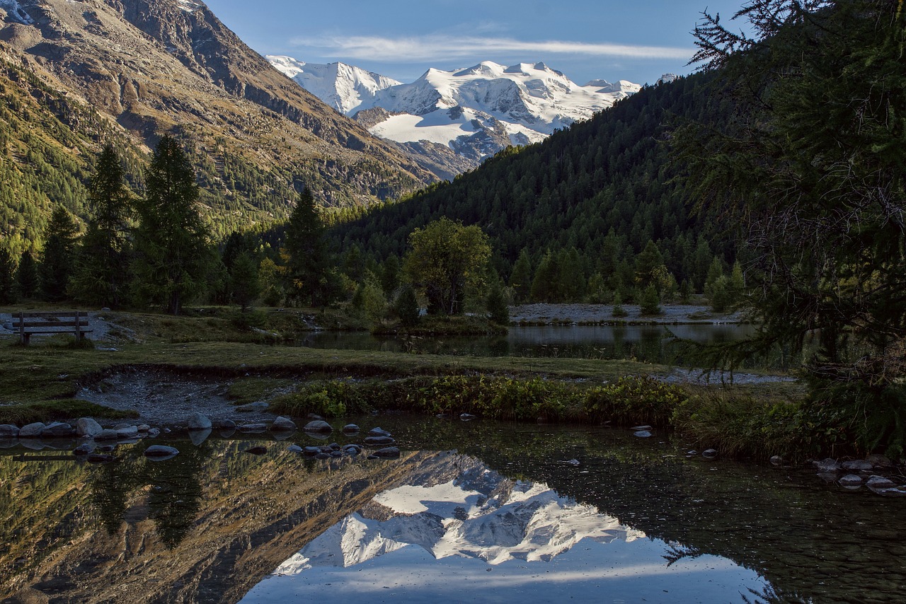 Paesaggio delle Alpi