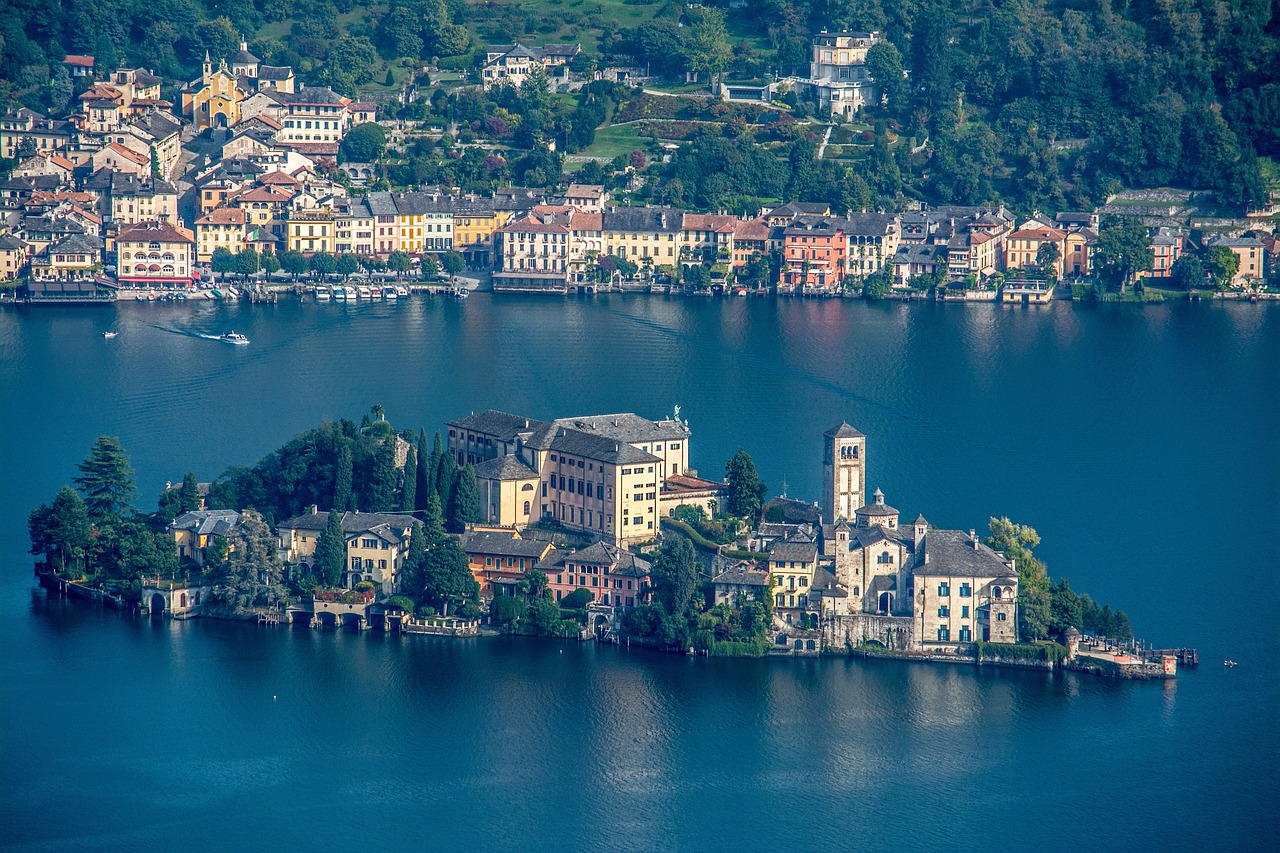 Isoletta, Lago d'Orta