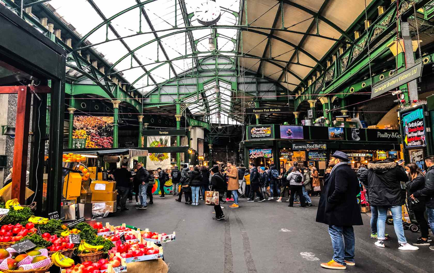 Borough Market di Londra