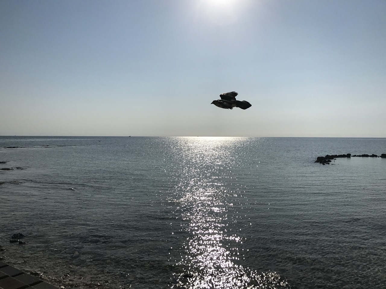 vista panoramica sul mare