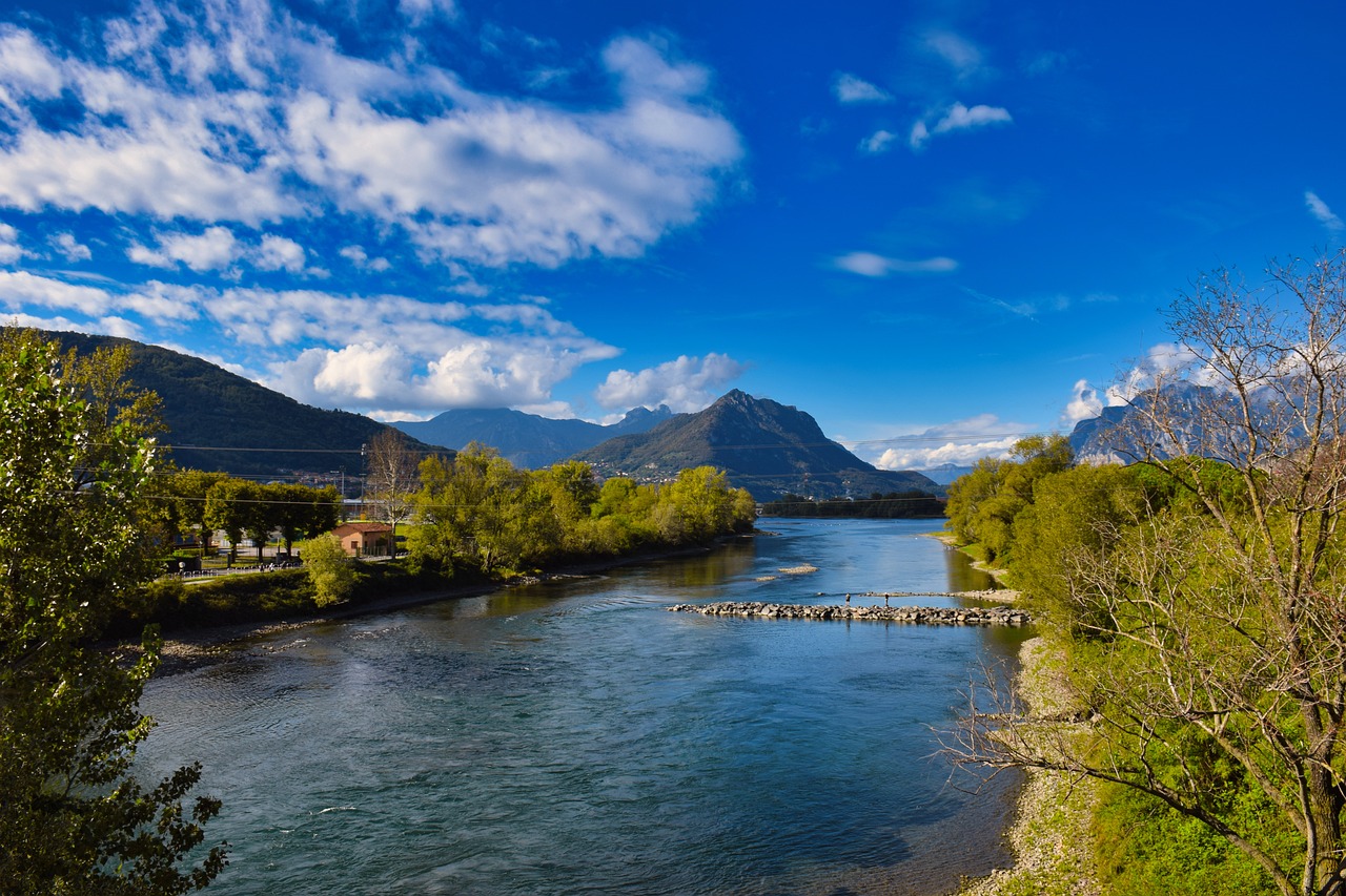 Fiume Adda a Lecco