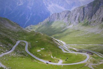 Percorso ciclabile sul Colle dell'Agnello