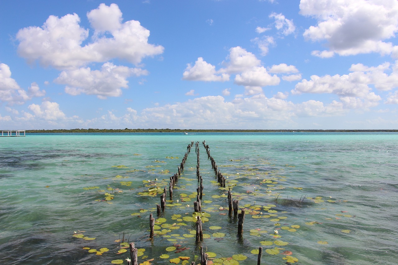 Immagine della laguna bacalar messico