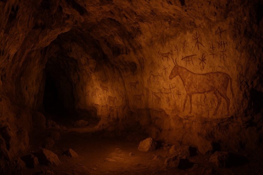 Graffiti rupestri nella Grotta del Genovese a Levanzo, una delle tappe da vedere in 7 giorni