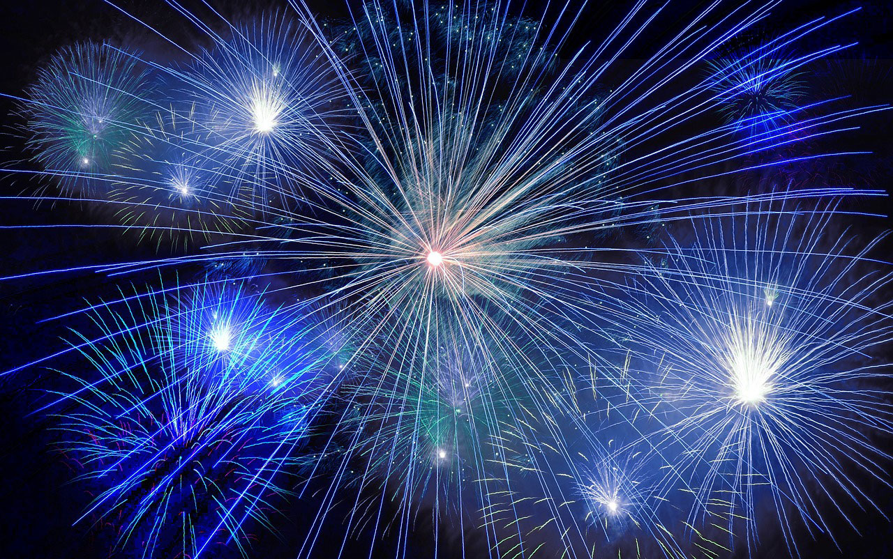 fuochi artificiali