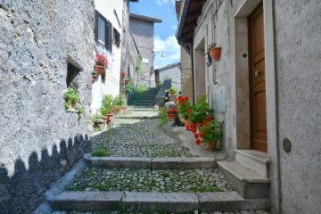 Centro storico di Subiaco nel Lazio